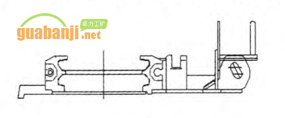 中部槽结构